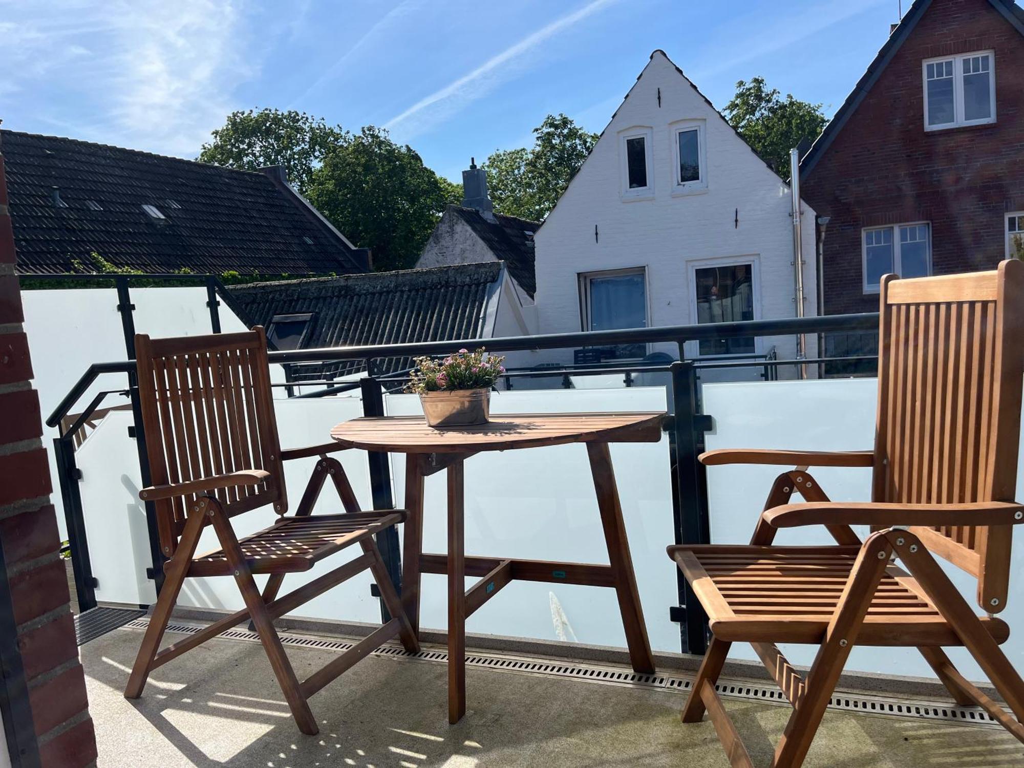 Loftwohnung 2 Simmerdeis An Der Gracht Friedrichstadt Extérieur photo