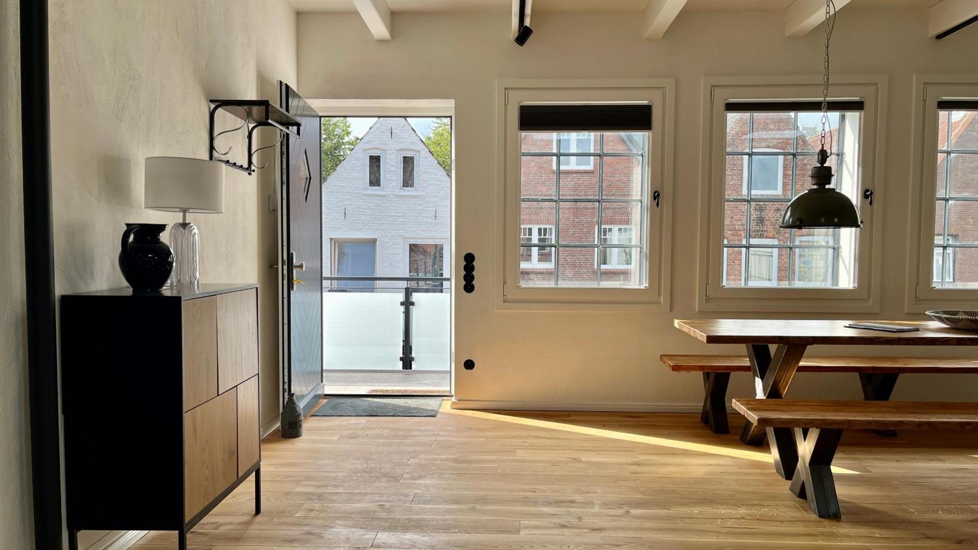 Loftwohnung 2 Simmerdeis An Der Gracht Friedrichstadt Extérieur photo