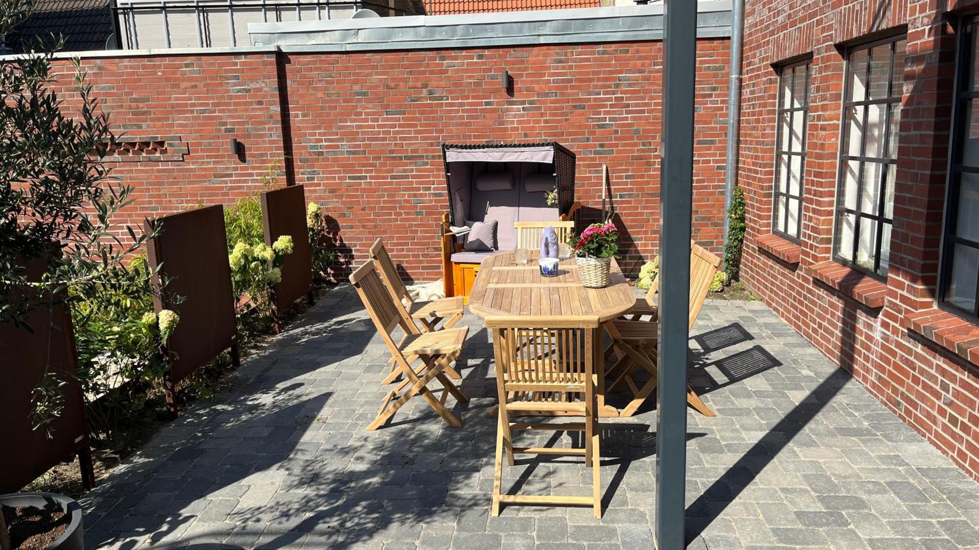 Loftwohnung 2 Simmerdeis An Der Gracht Friedrichstadt Extérieur photo
